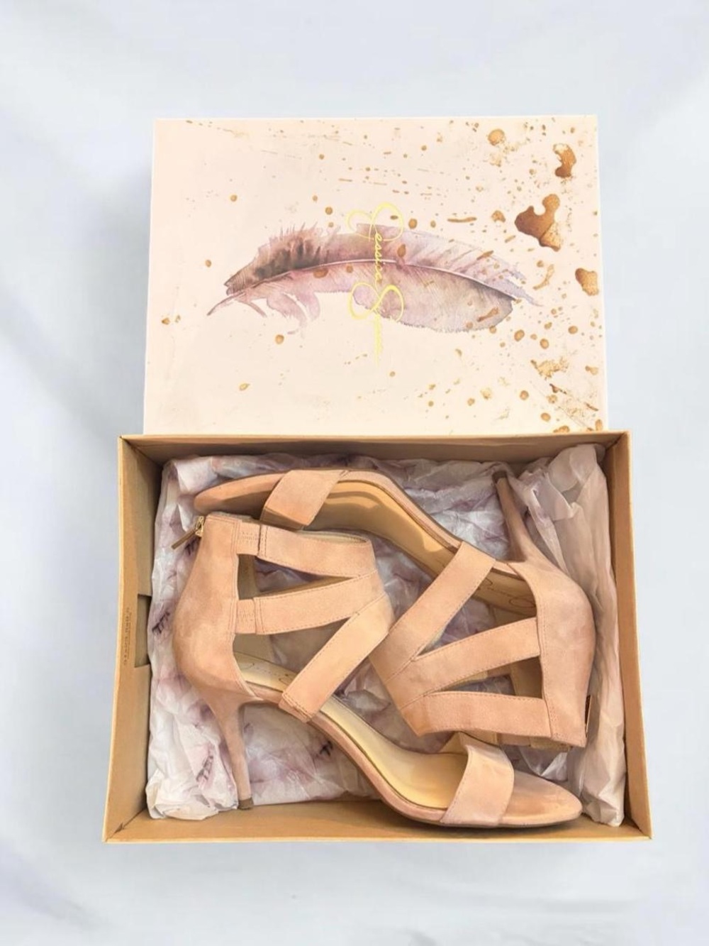 Jessica Simpson Jinxxi Strappy High Heeled Sandals